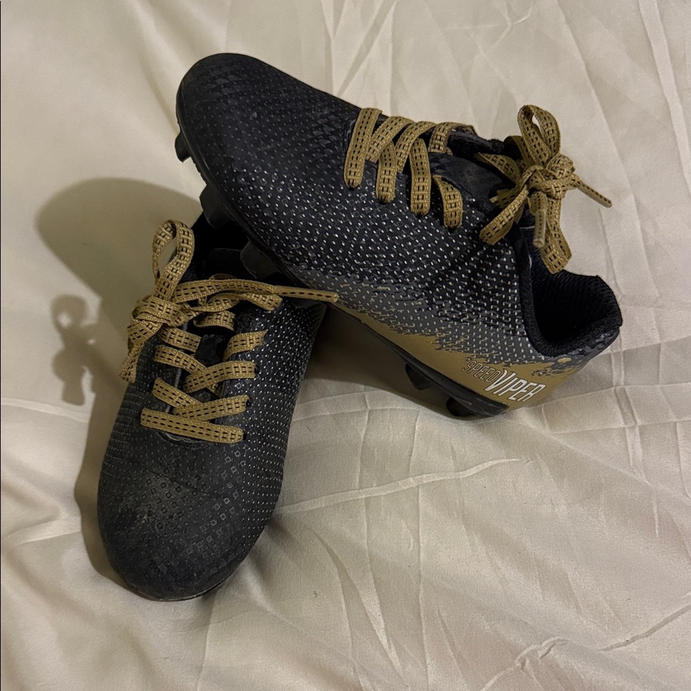 DSG Kids Sneakers Black and Tan EUC